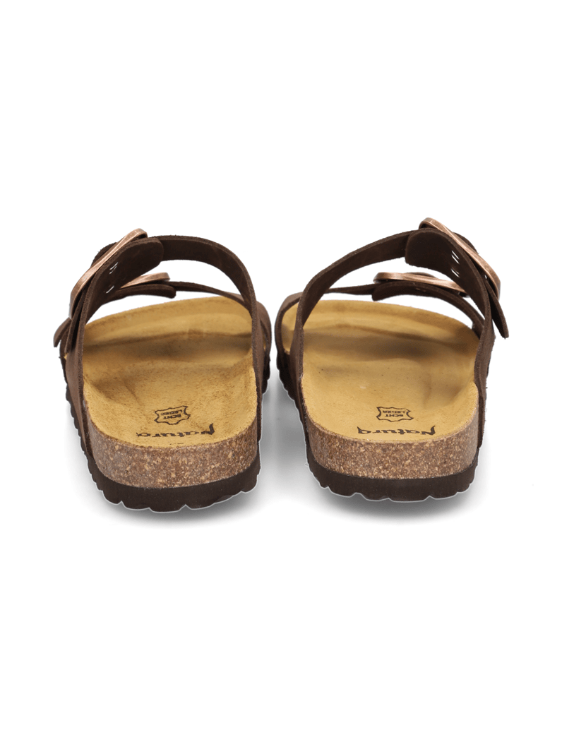 Natura-Veloursleder-Pantoffel-schwarz