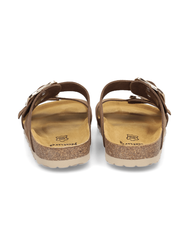 Natura-Veloursleder-Pantoffel-schwarz