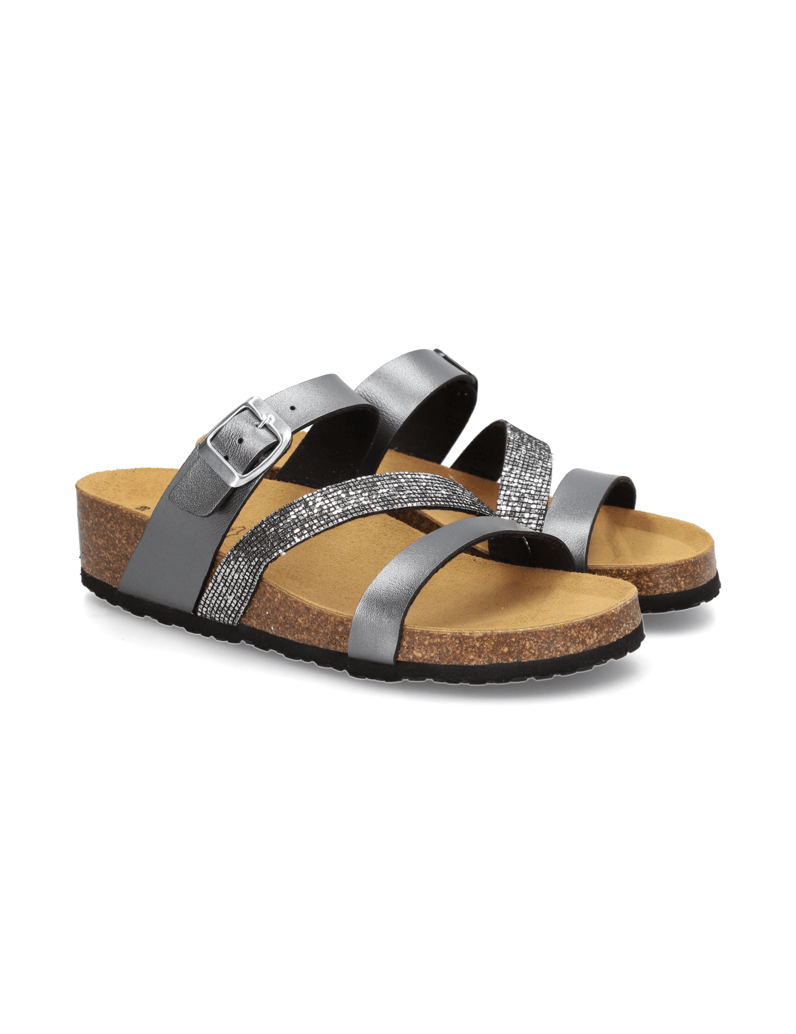 Natura-Pantoffel-grau