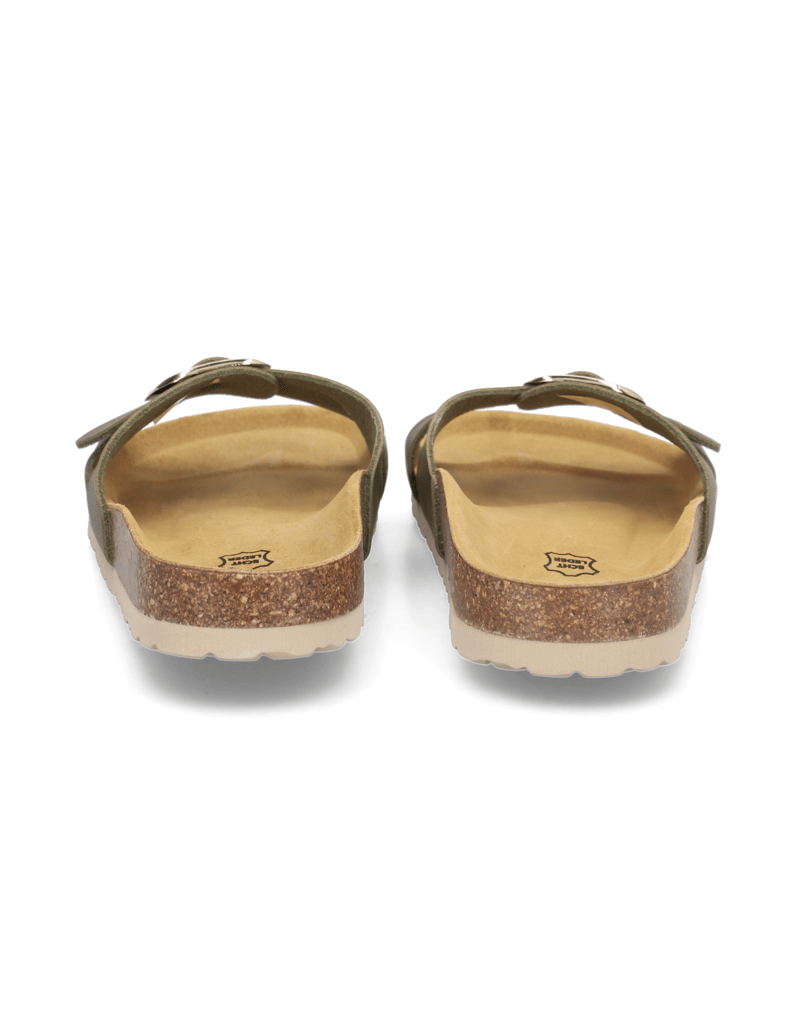 Natura-Hausschuh-grün