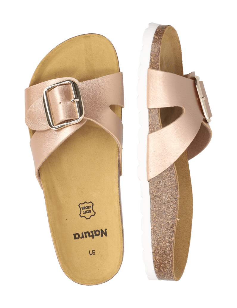 Natura-Hausschuh-grün