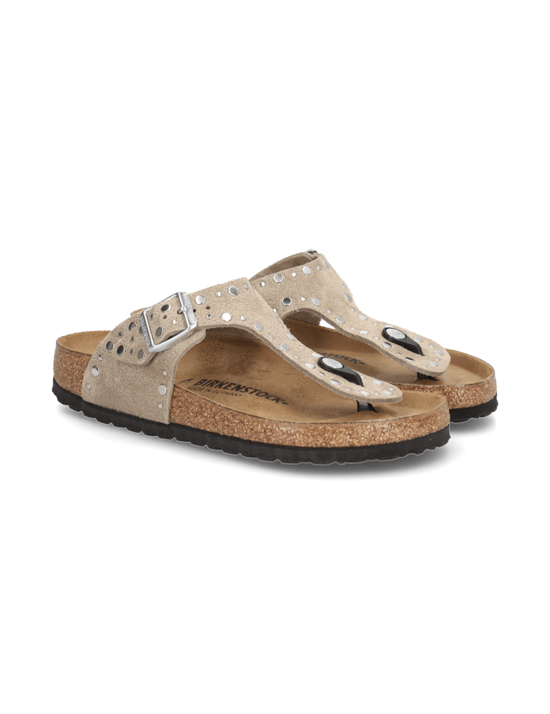 Birkenstock-GIZEH-RIVET-SUEDE-bež