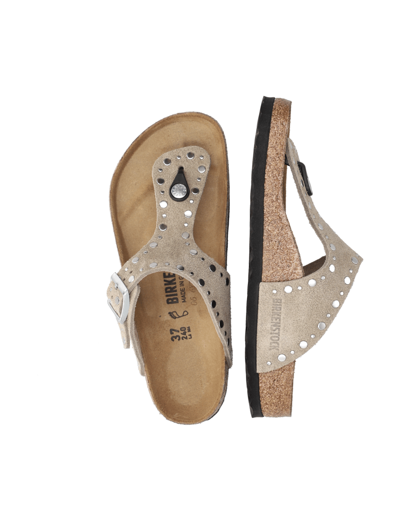 Birkenstock-GIZEH-RIVET-SUEDE-bež
