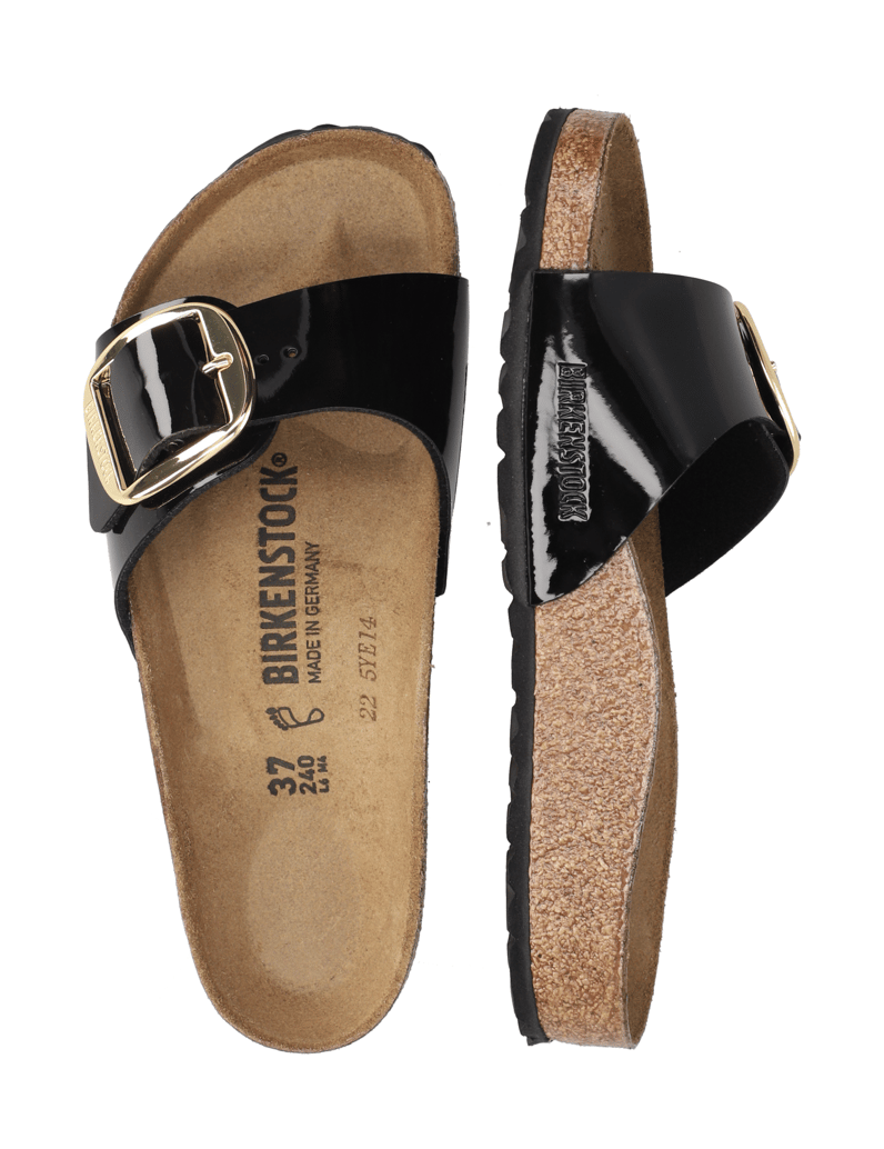 Birkenstock-MADRID-BIG-BUCKLE-črna
