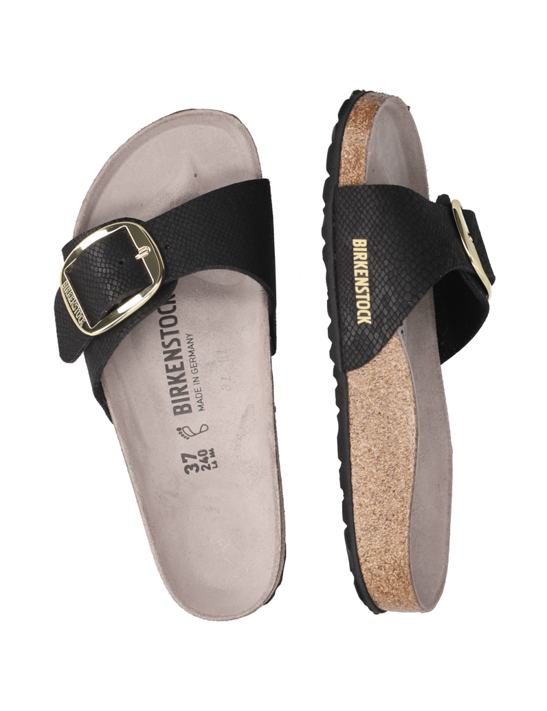 Birkenstock-MADRID-BIG-BUCKLE-črna