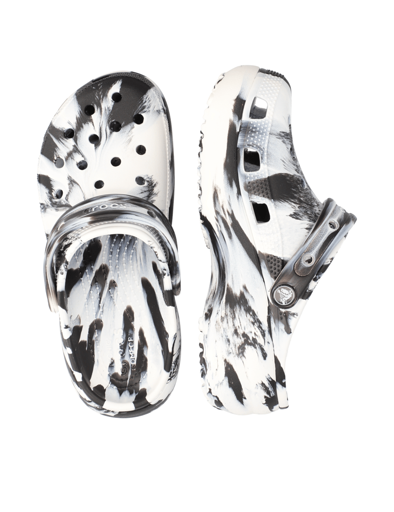 Crocs-CLASSIC-PLATFORM-MARBLED-CLOG