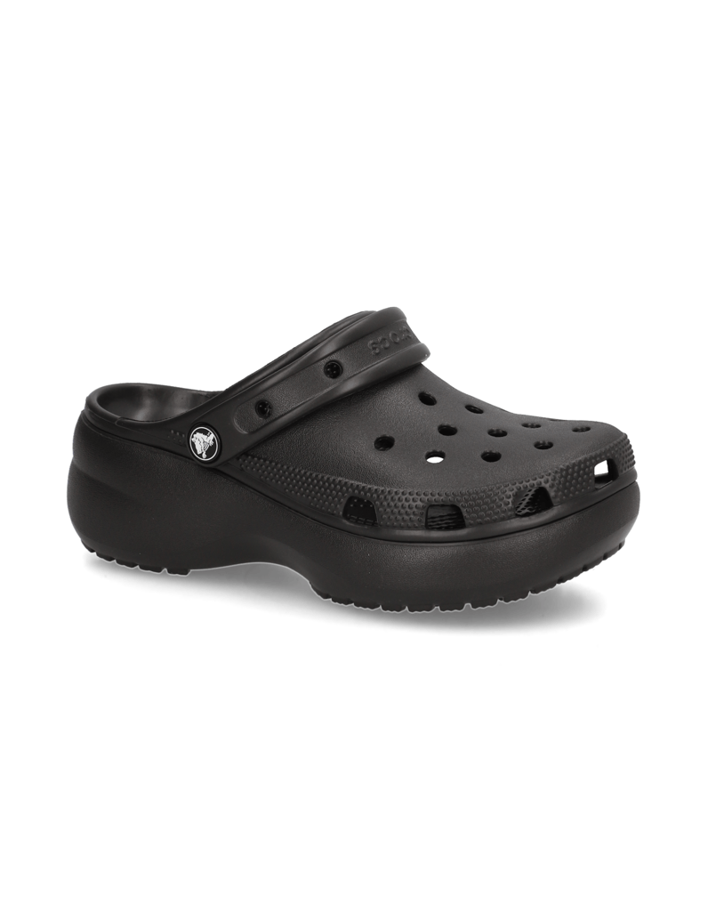Crocs-CLASSIC-PLATFORM-CLOG-černá