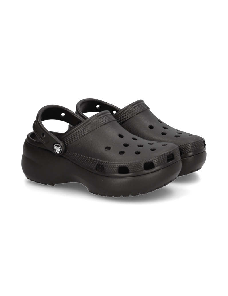 Crocs-CLASSIC-PLATFORM-CLOG-černá