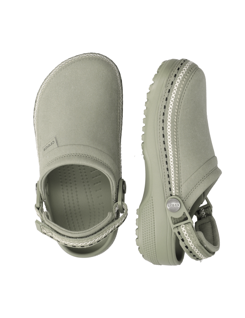 Crocs-CRAFTED-VEGAN-SUEDE-STICH-zelena