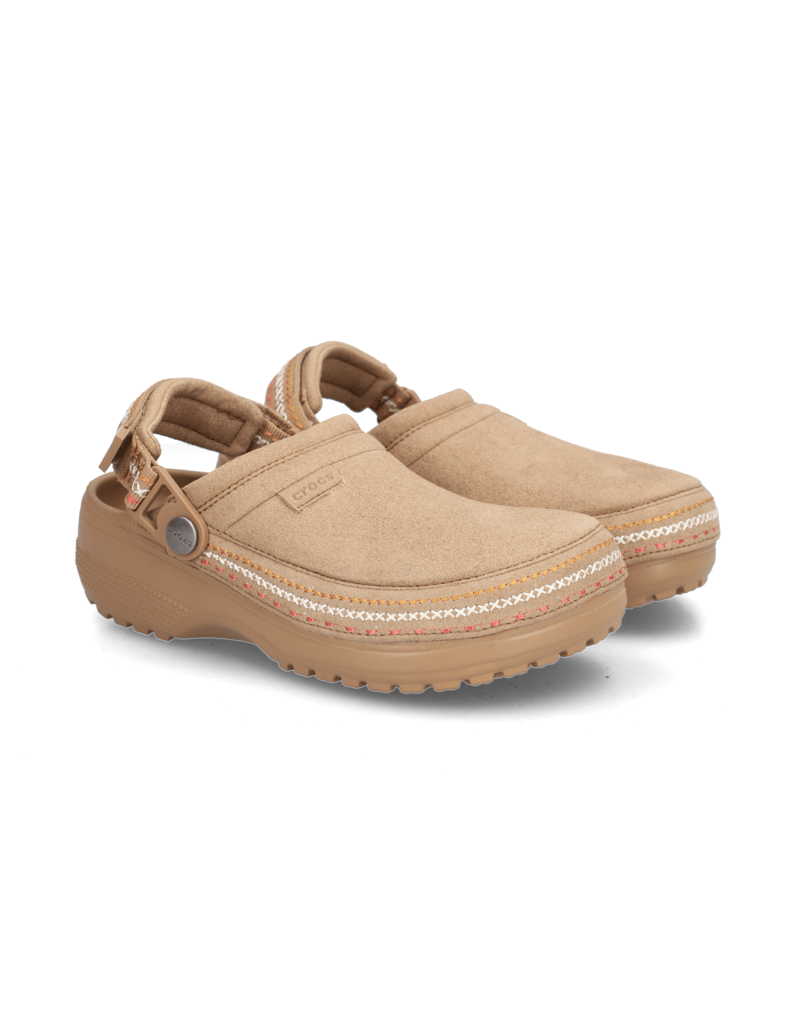 Crocs-CRAFTED-VEGAN-SUEDE-STICH-zelená