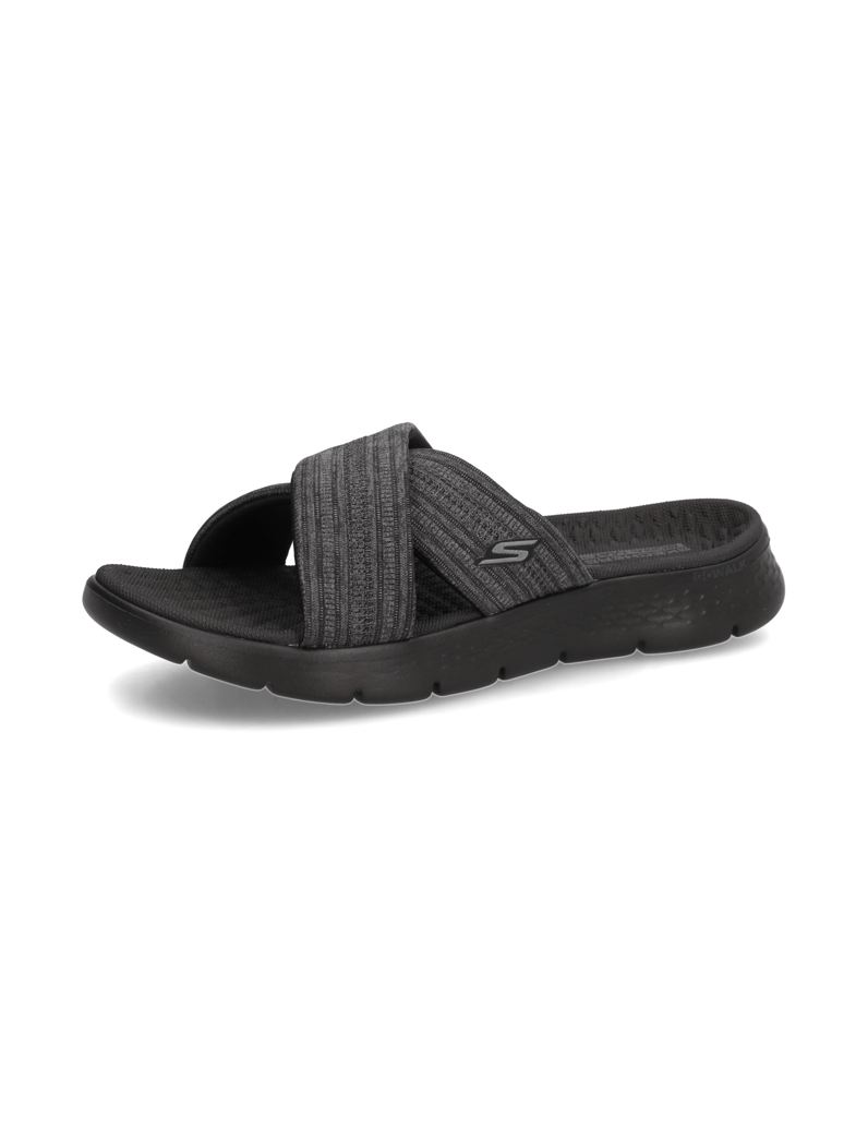 Skechers-GO-WALK-FLEX-SANDAL---IMPRESSED-schwarz
