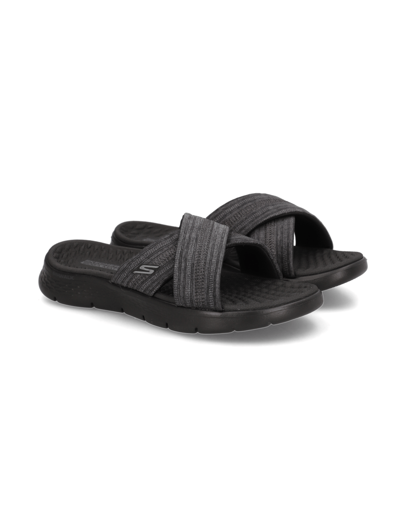 Skechers-GO-WALK-FLEX-SANDAL---IMPRESSED-schwarz