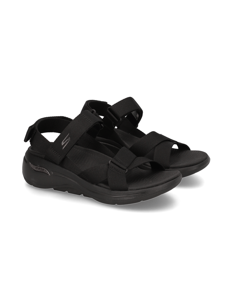 Skechers-GO-WALK-ARCH-FIT-SANDAL-černá