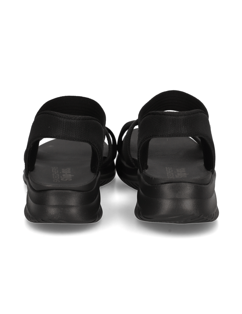Skechers-SLIP-INS-ULTRA-FLEX-SANDAL-schwarz