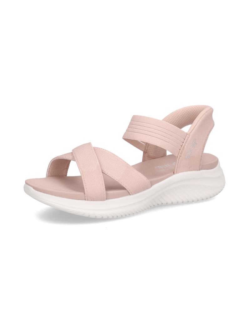 Skechers-SLIP-INS-ULTRA-FLEX-SANDAL-schwarz