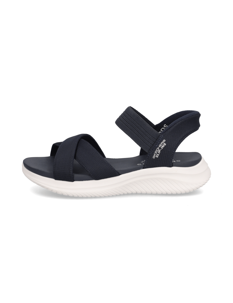 Skechers-SLIP-INS-ULTRA-FLEX-SANDAL-schwarz