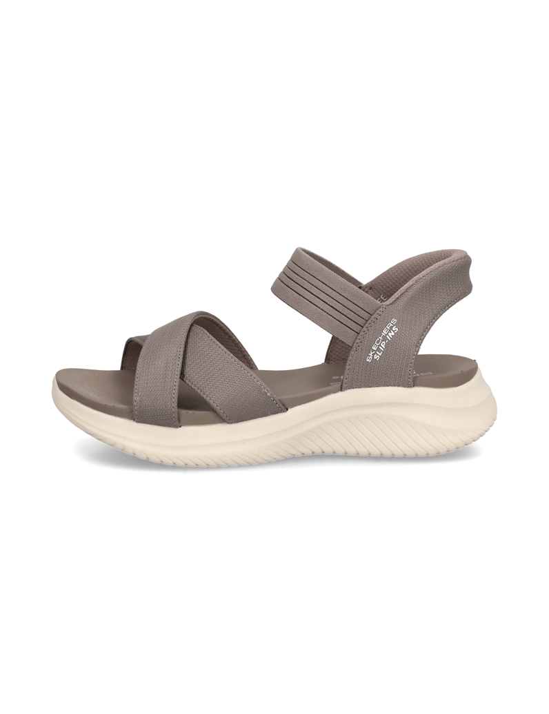 Skechers-SLIP-INS-ULTRA-FLEX-SANDAL-schwarz