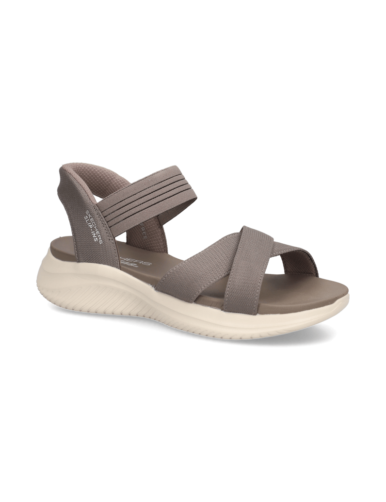Skechers-SLIP-INS-ULTRA-FLEX-SANDAL-schwarz
