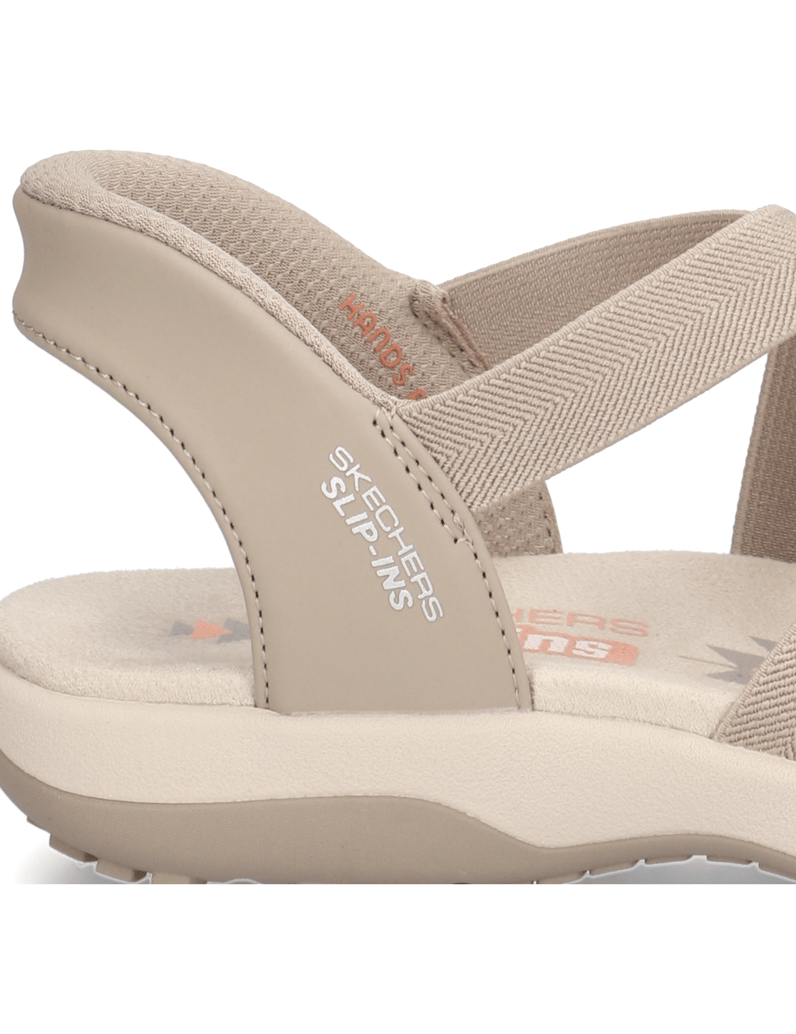 Skechers-SLIP-INS-REGGAE-SLIM-SANDAL-černá