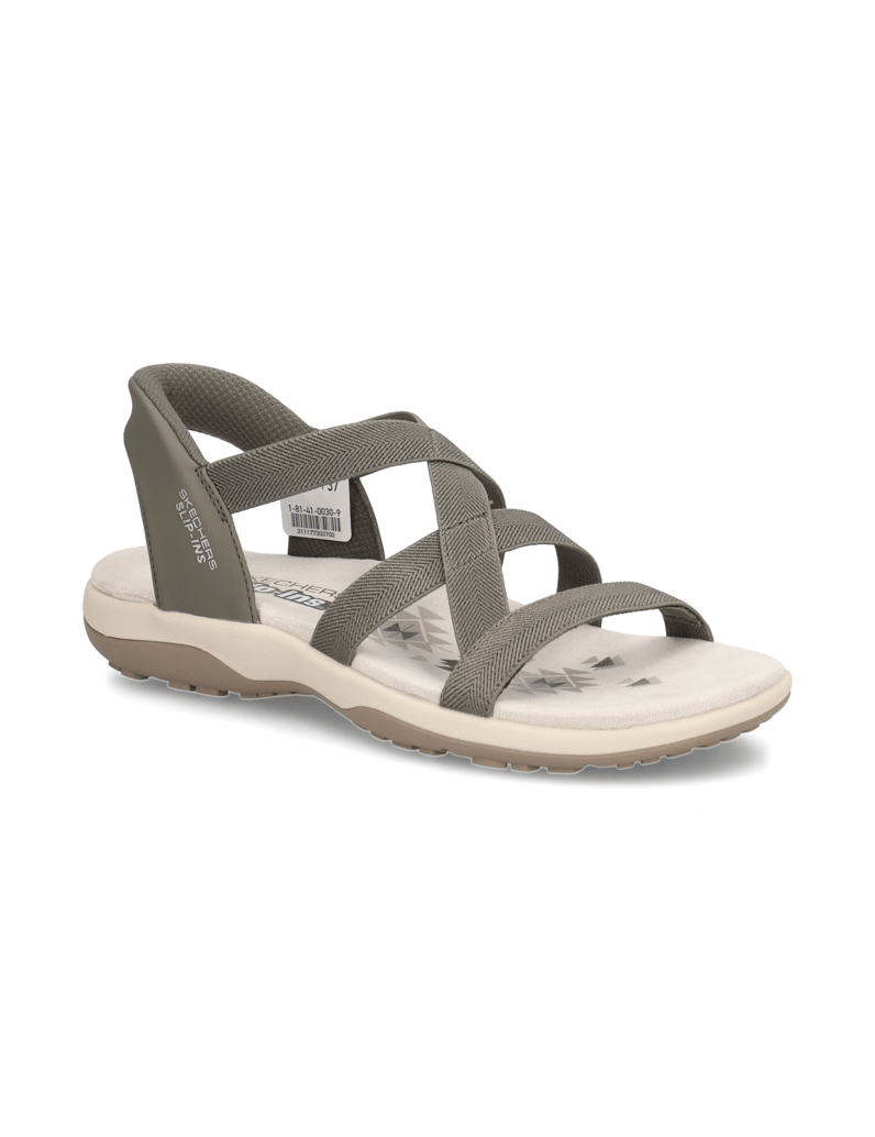 Skechers-SLIP-INS:-REGGAE-SLIM---STRETCH-černá