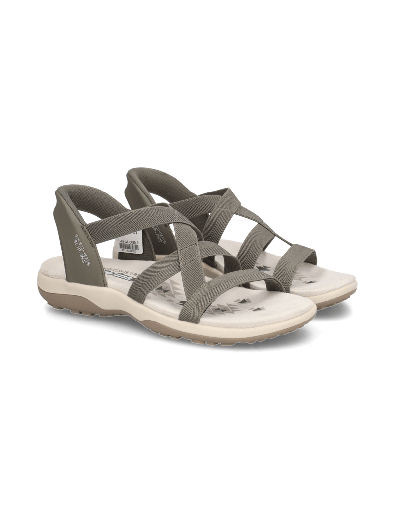 Skechers-SLIP-INS:-REGGAE-SLIM---STRETCH-černá