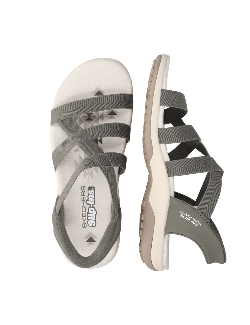 Skechers-SLIP-INS:-REGGAE-SLIM---STRETCH-černá