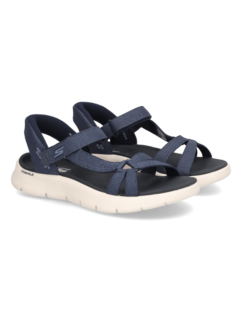 Skechers-SLIP-INS:-GO-WALK-FLEX-SANDAL-blau