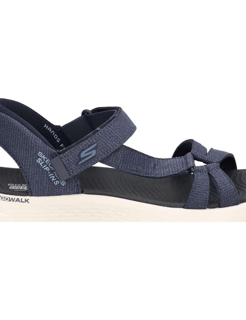 Skechers-SLIP-INS:-GO-WALK-FLEX-SANDAL-blau