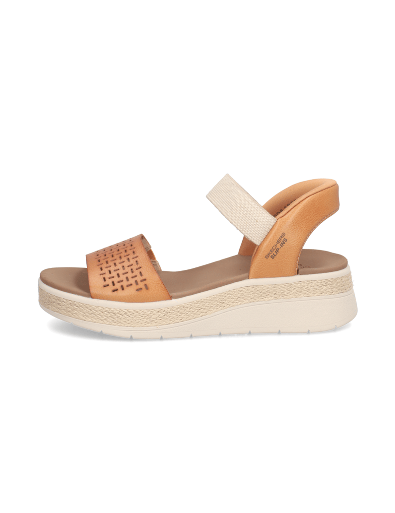 Skechers-SLIP-INS-BOBS-SUN-RAY-SANDAL-cognac