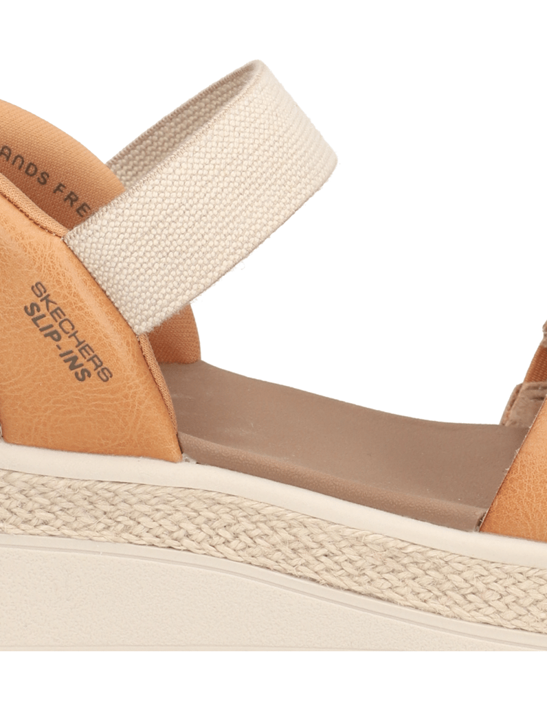 Skechers-SLIP-INS-BOBS-SUN-RAY-SANDAL-cognac