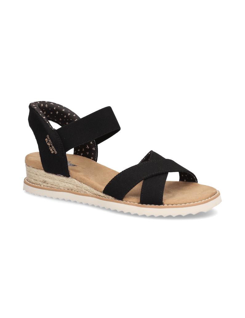 Skechers-SLIP-INS-BOBS-DESERT-KISS-črna