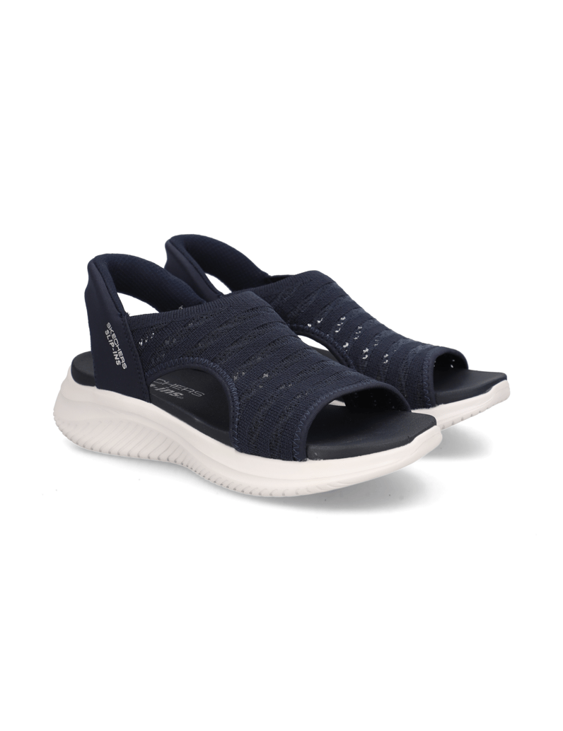 Skechers-SLIP-INS-ULTRA-FLEX-SANDAL-modrá