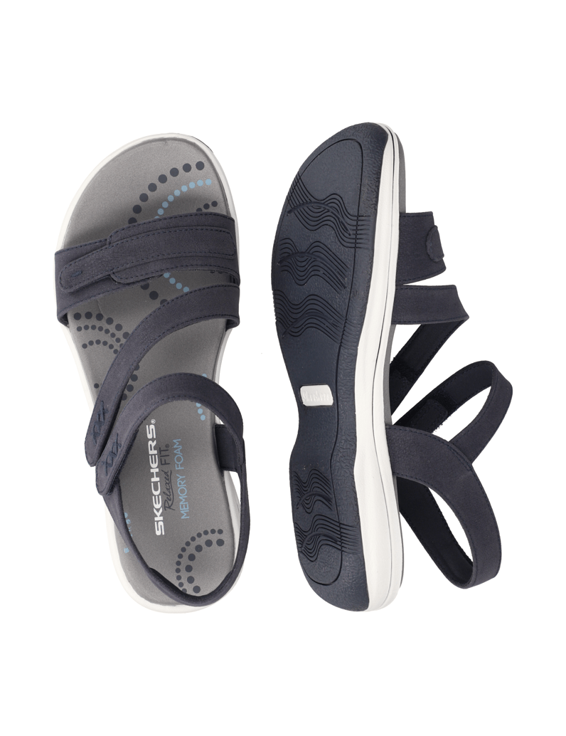 Skechers-BAYSHORE-NVY-béžová