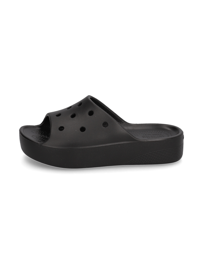 Crocs-CLASSIC-PLATFORM-SLIDE-schwarz