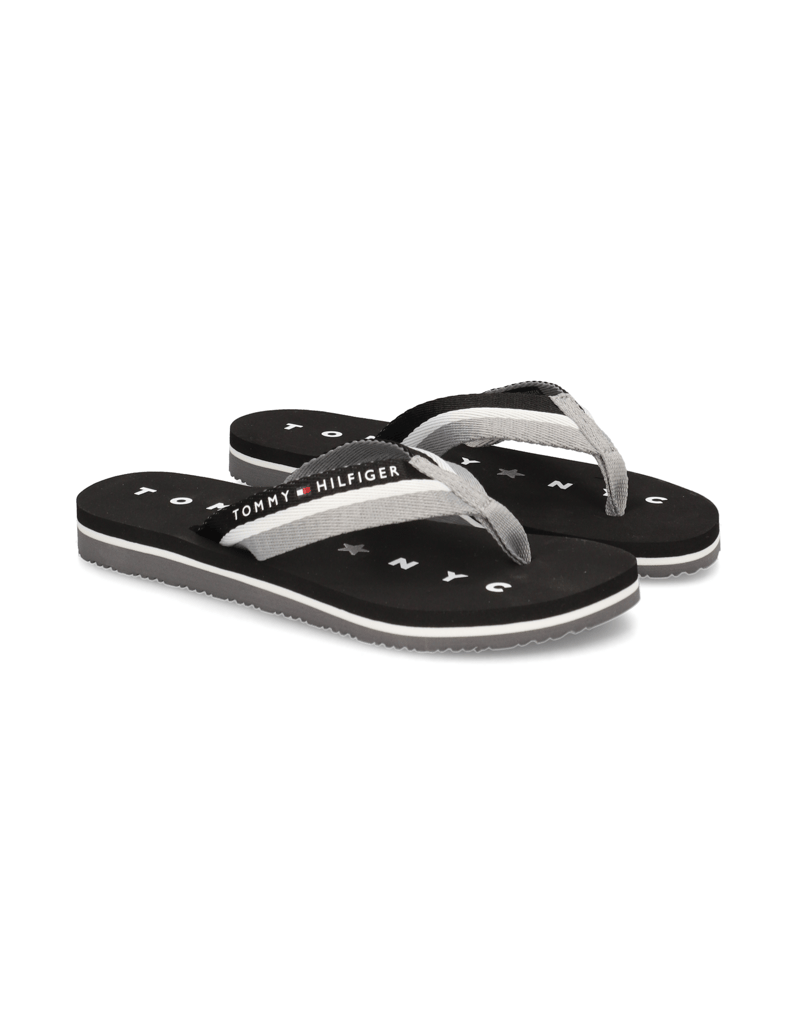 Tommy-Hilfiger-TOMMY-LOVES-NY-BEACH-SANDAL-černá