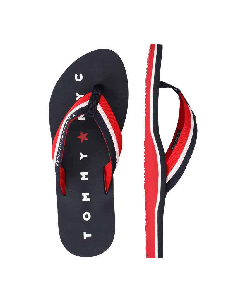 Tommy-Hilfiger-TOMMY-LOVES-NY-BEACH-SANDAL-černá