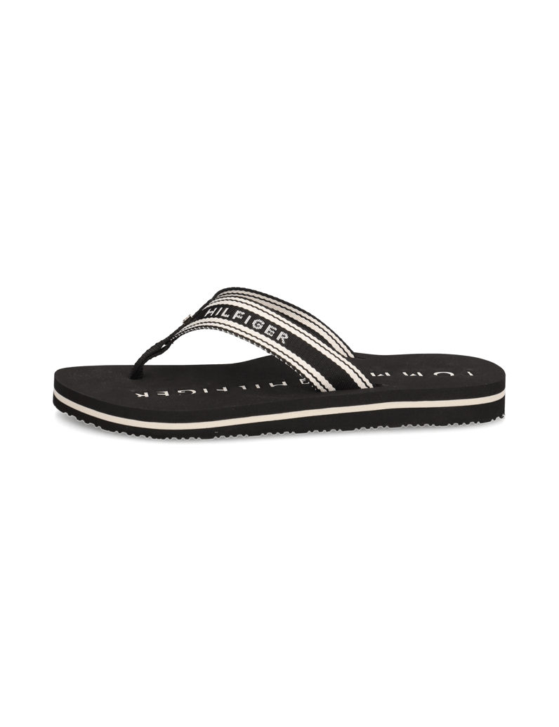 Tommy-Hilfiger-TH-WEBBING-SUMMER-SANDAL-černá