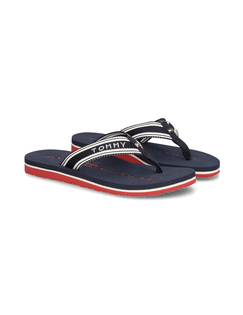 Tommy-Hilfiger-TH-WEBBING-SUMMER-SANDAL-čierna