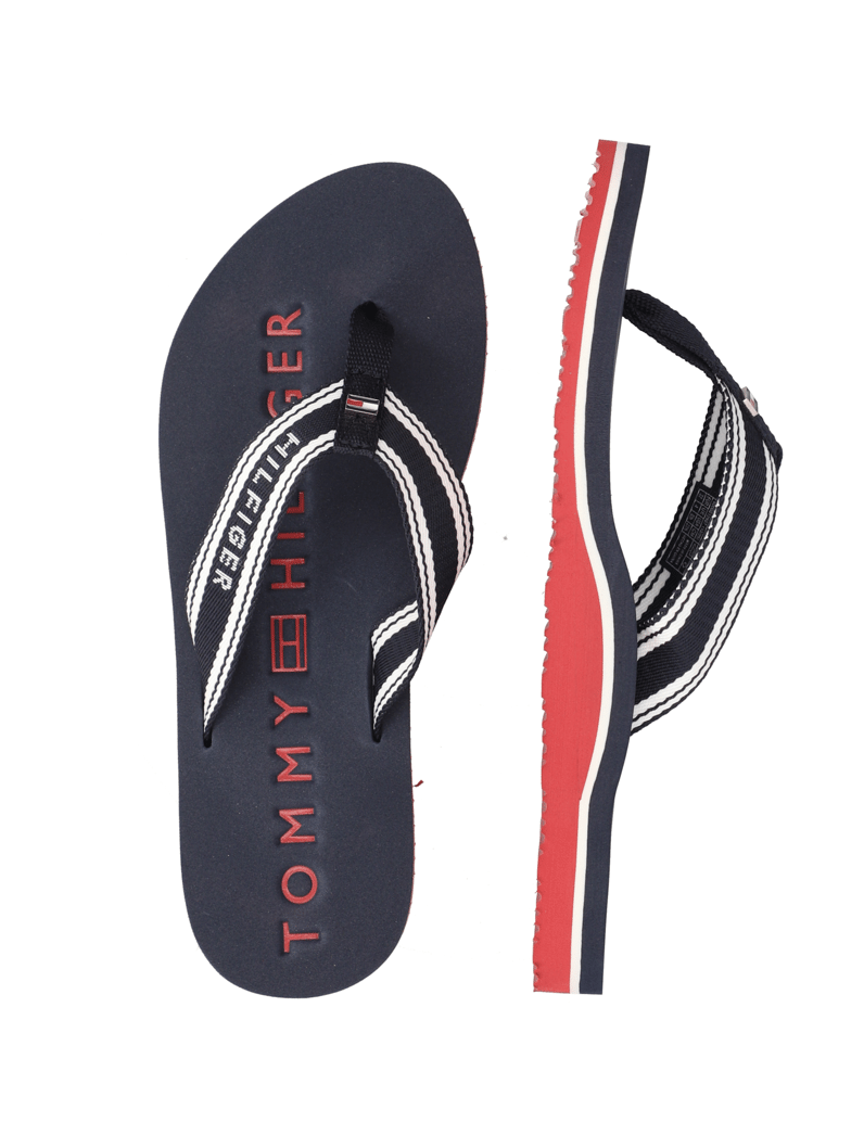 Tommy-Hilfiger-TH-WEBBING-SUMMER-SANDAL-čierna