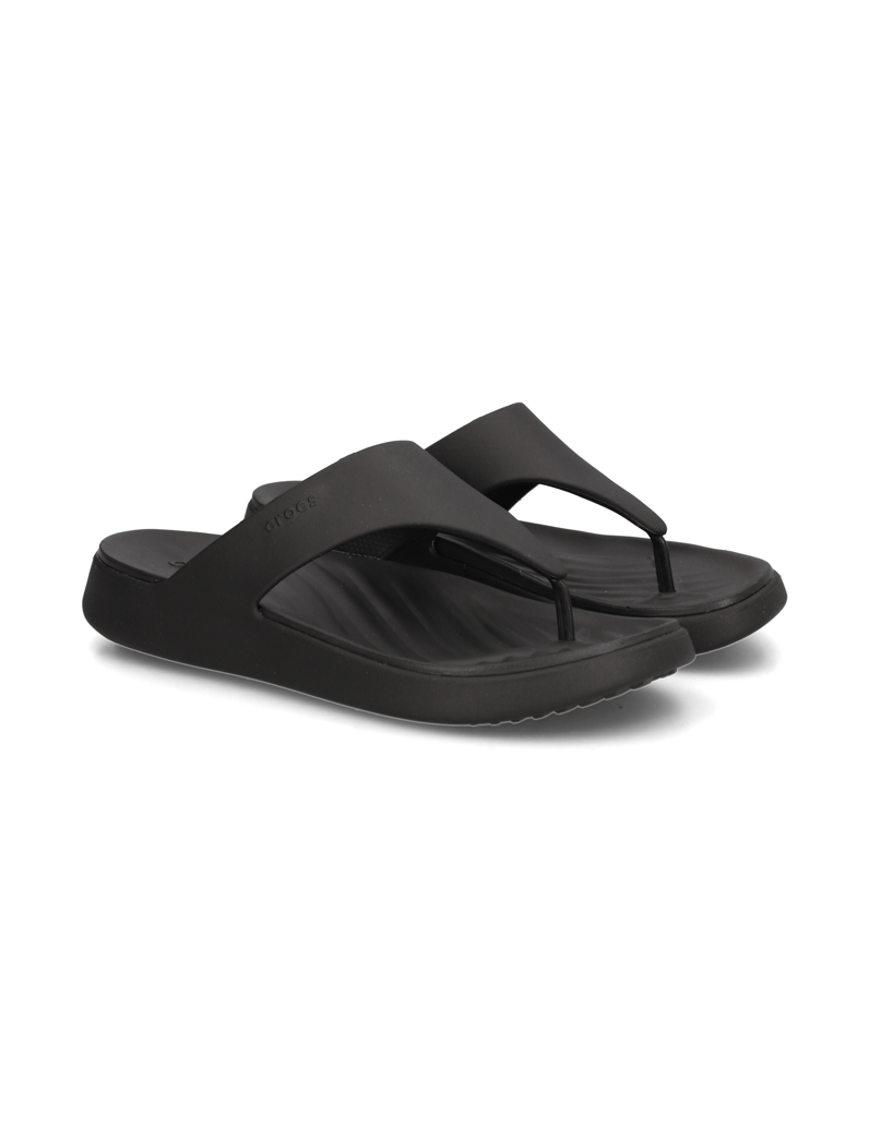 Crocs-GETAWAY-TRIANGLE-FLIP-čierna