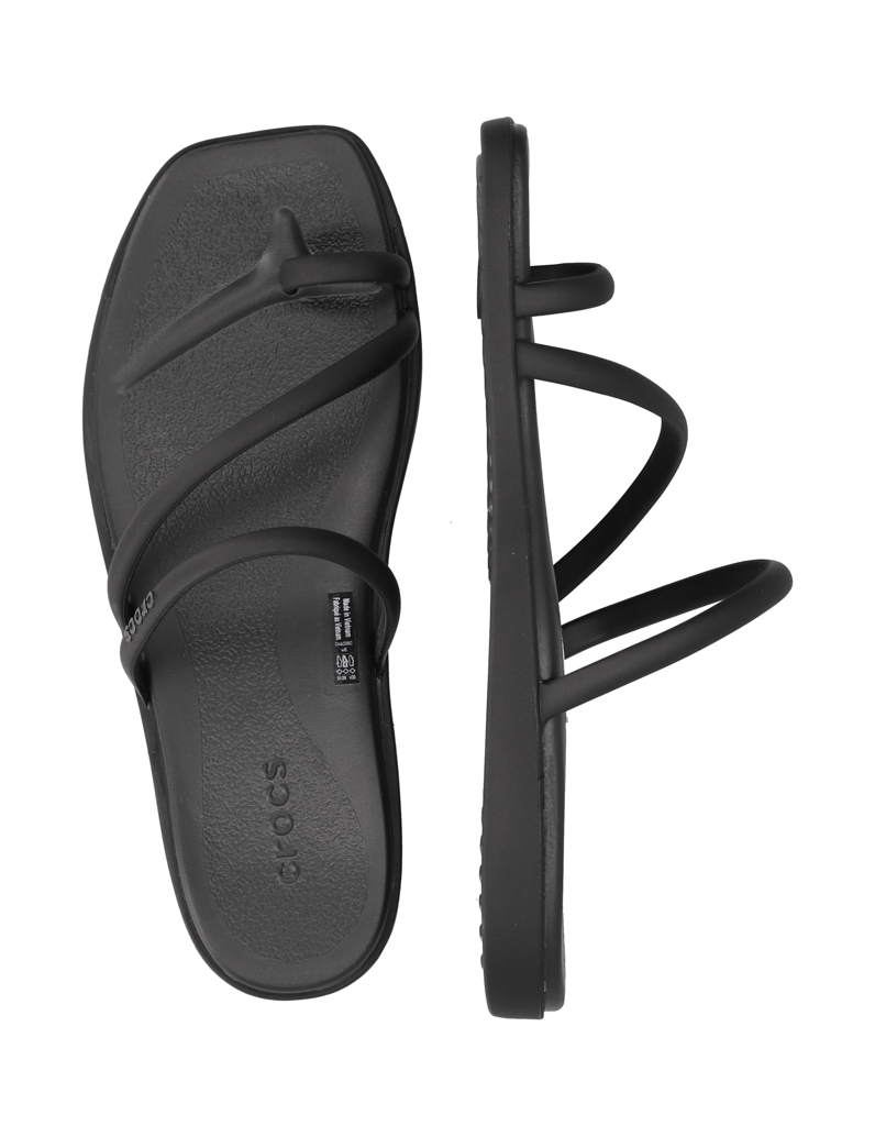 Crocs-MIAMI-TOE-LOOP-SANDAL-črna