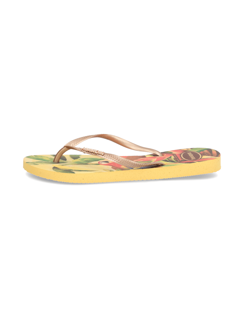 HAVAIANAS-SLIM-TROPICAL-žltá