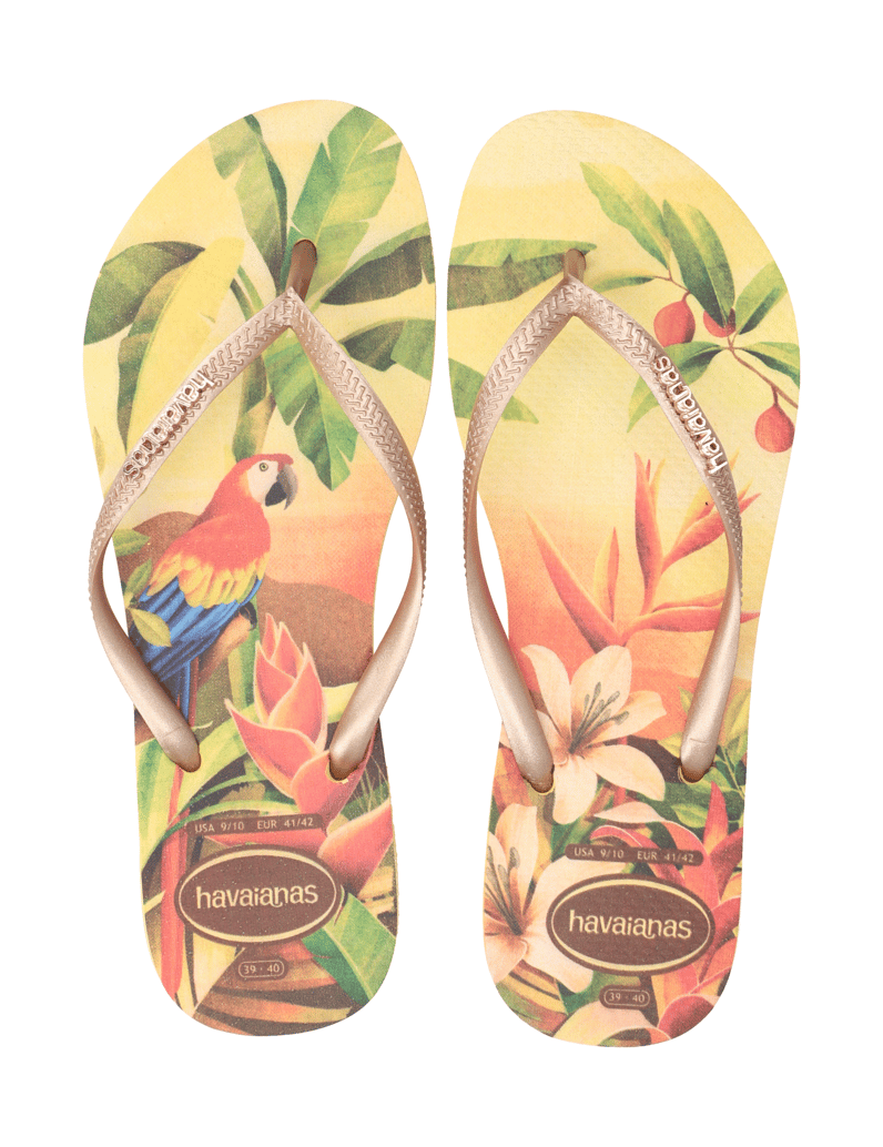 HAVAIANAS-SLIM-TROPICAL-žltá