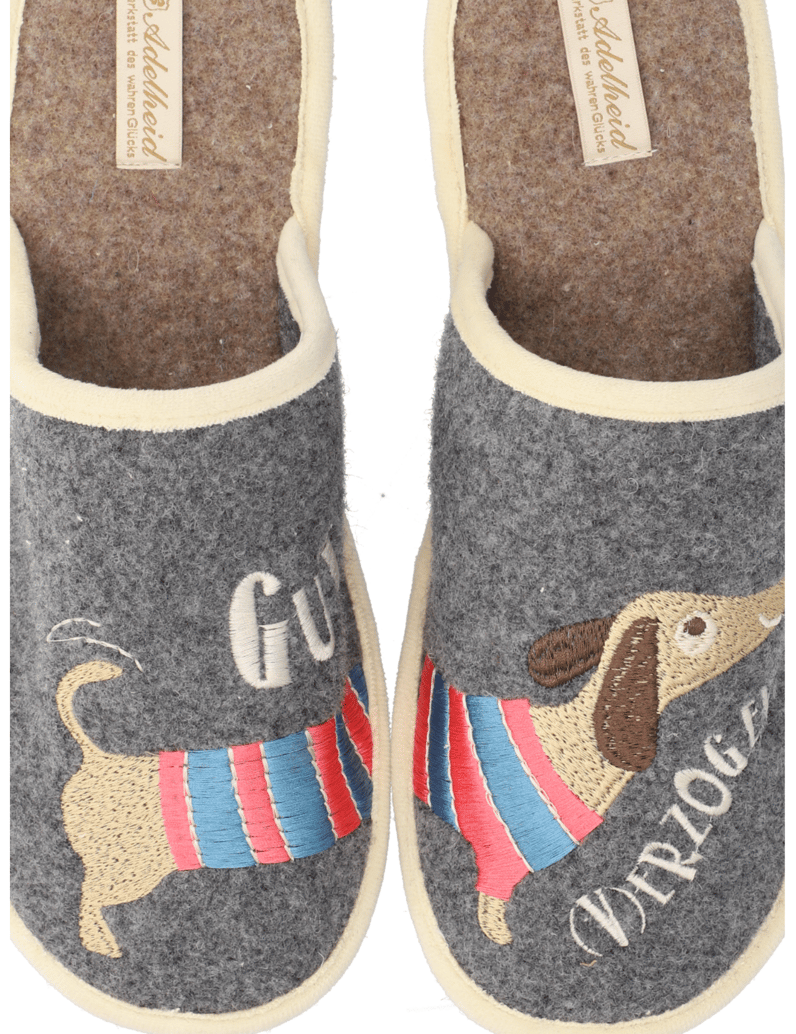 Adelheid-Textil-Hausschuh