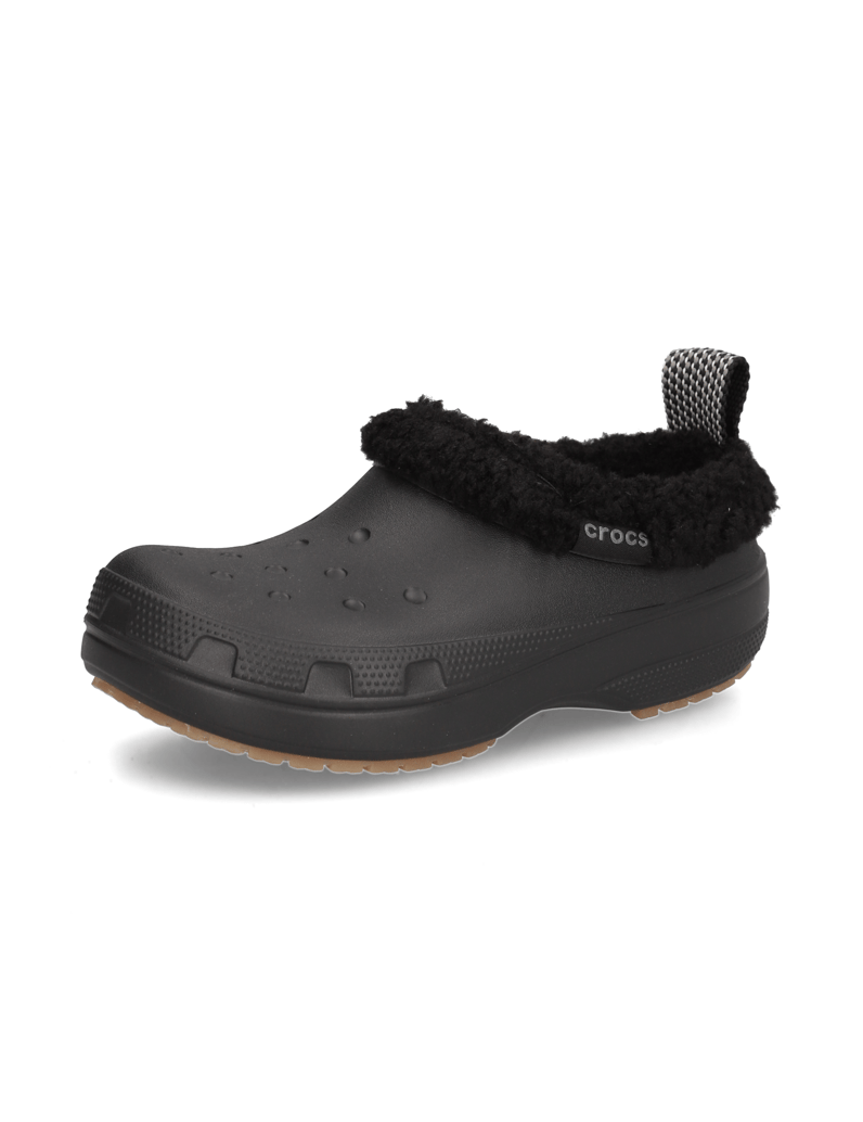 Crocs-CLASSIC-LINED-SHORTY-schwarz