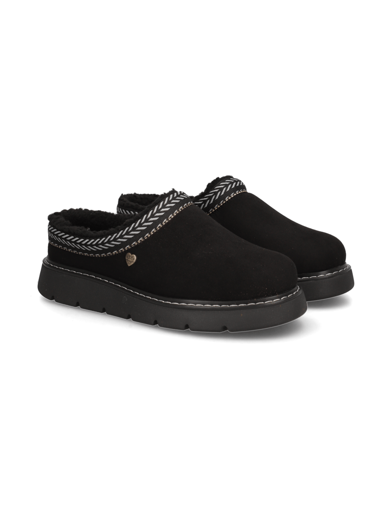 Skechers-BOBS-KEEPSAKES-LITE---COZY-FEST-črna
