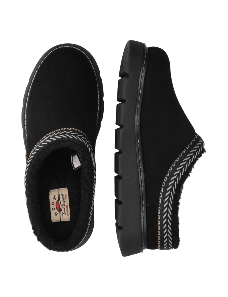Skechers-BOBS-KEEPSAKES-LITE---COZY-FEST-črna