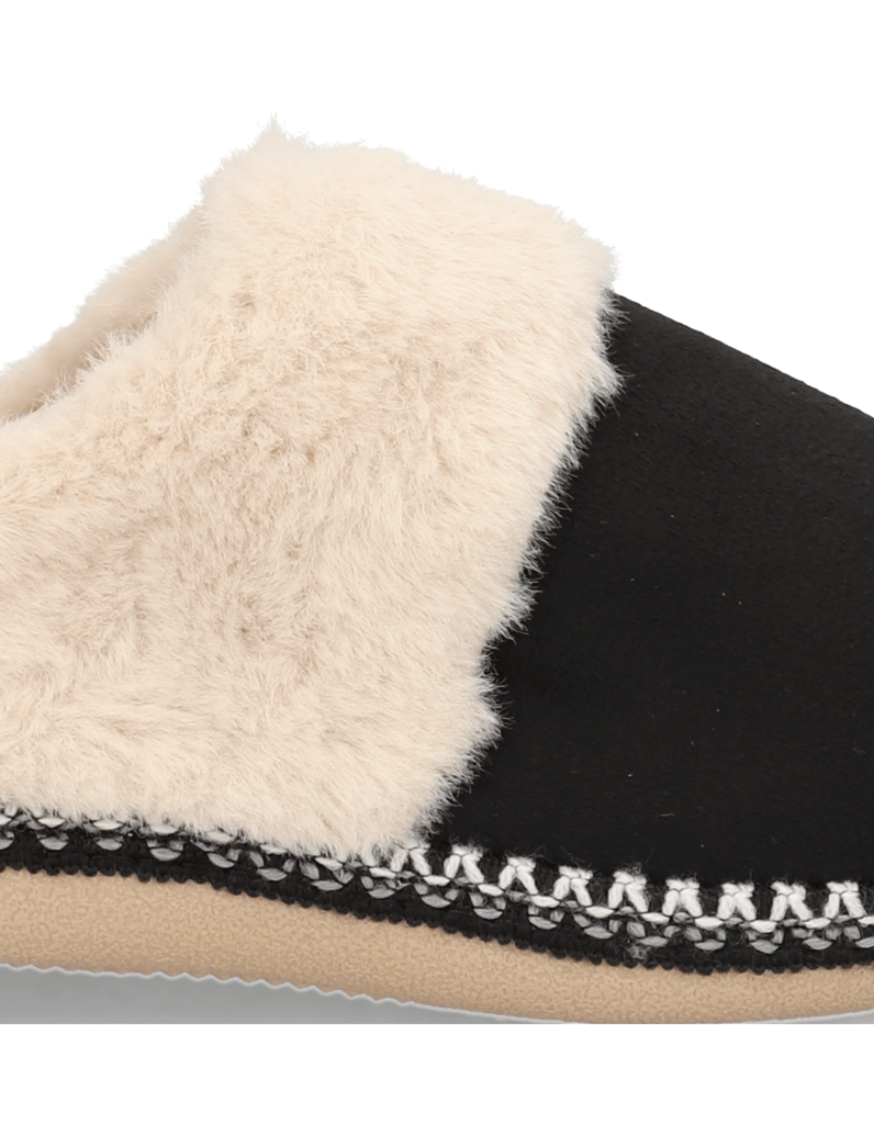 Natura-Textil-Hausschuh-schwarz