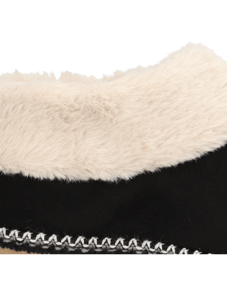 Natura-Hausschuh-schwarz