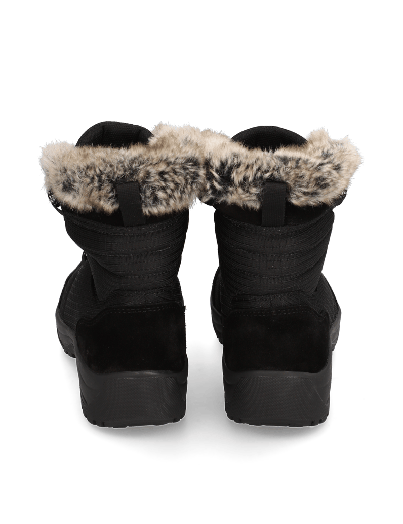 Polaris-Lederkombination-Snowboot-schwarz